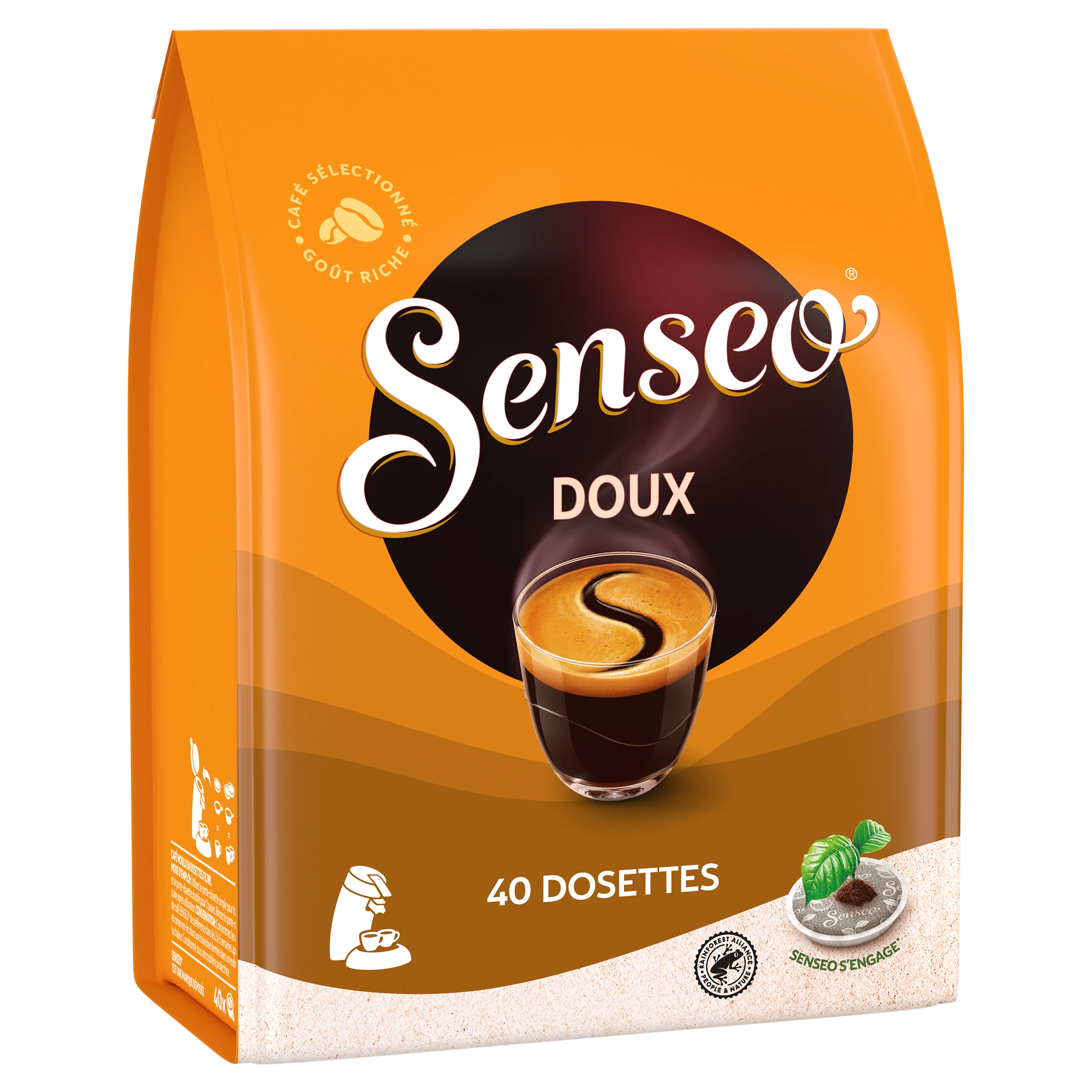 Senseo Café 400 Dosettes Classique ( x 40)