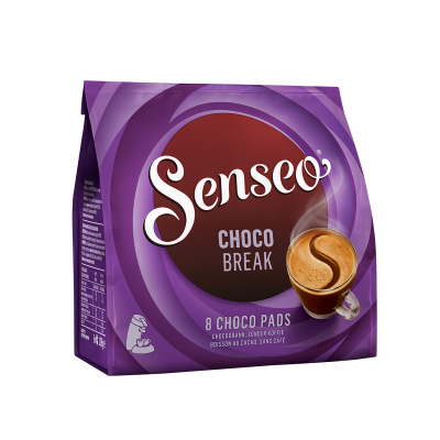 Café dosettes chocolat Milka SENSEO : le paquet de 8 dosettes à Prix  Carrefour