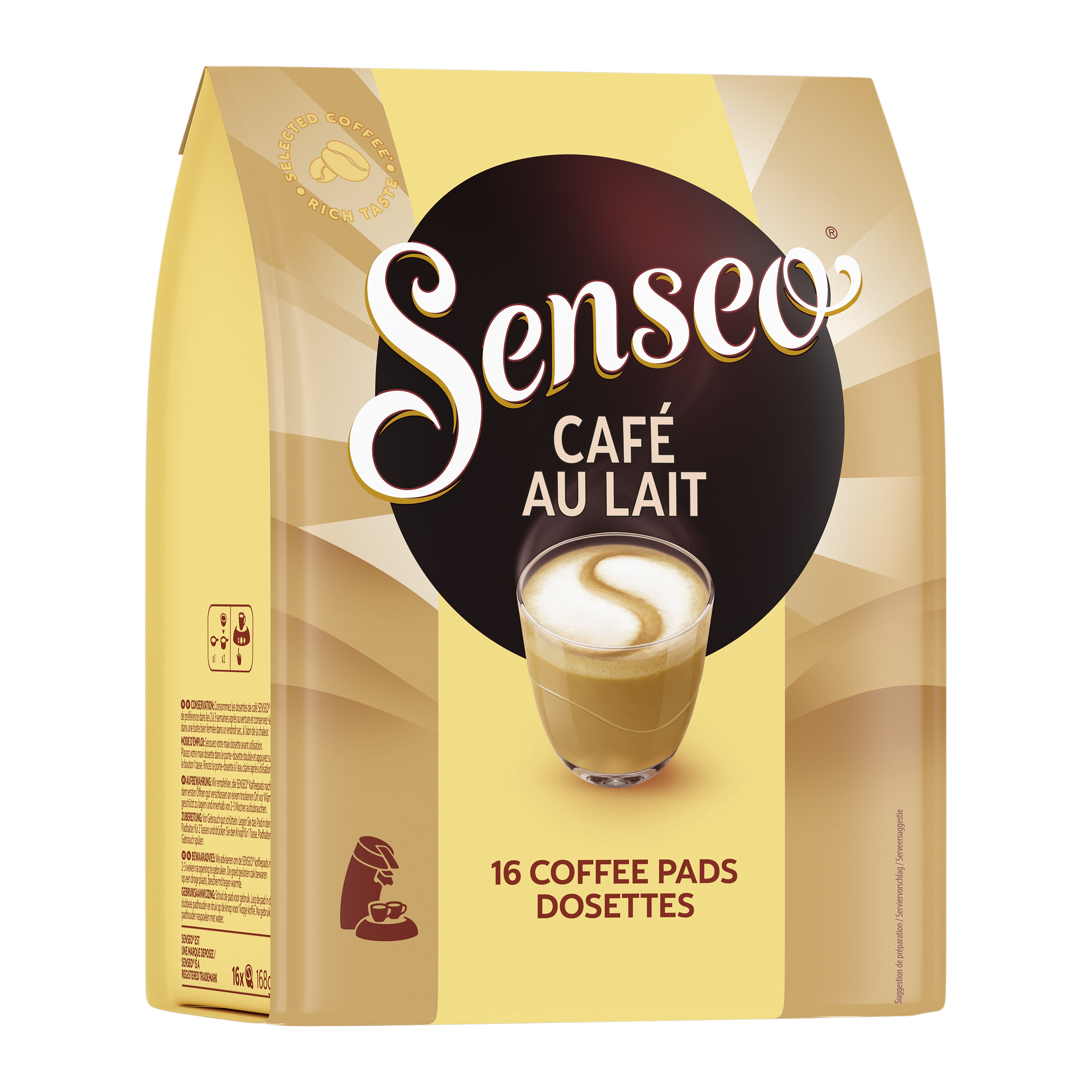 36 dosettes de café Senseo Espresso Classic - Café en dosette, en capsule
